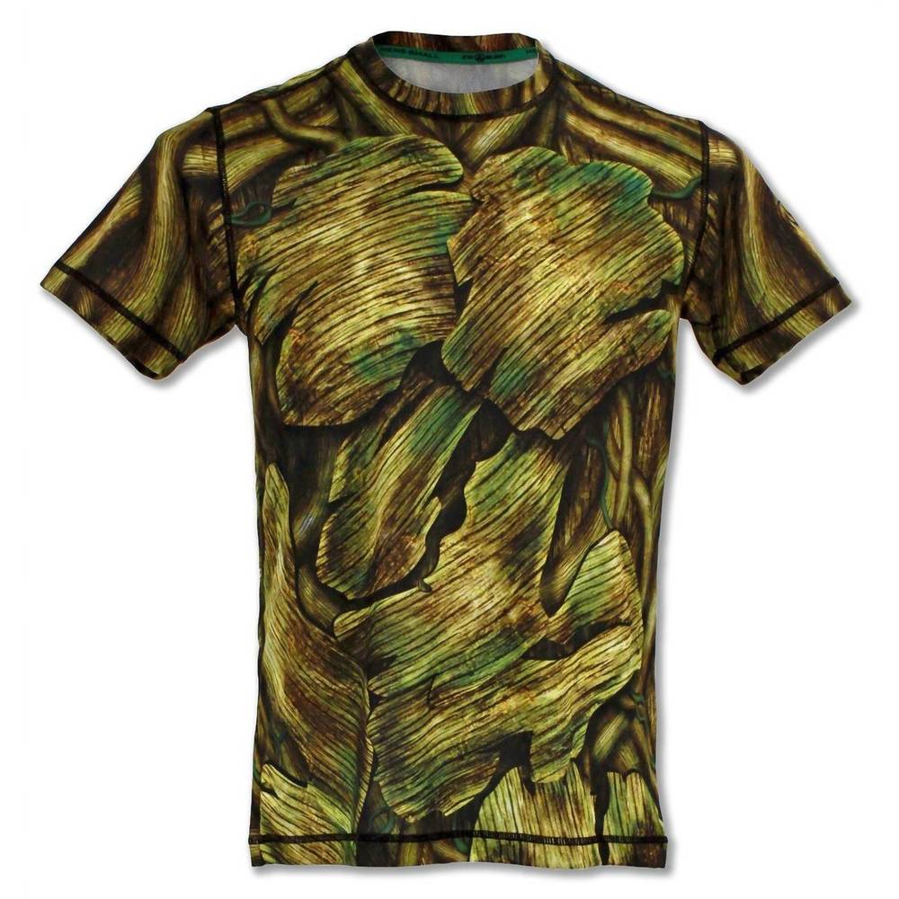 NEW INKNBURN men's shady tech shirt in amber